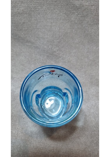 Kuru Kafa Shot Bardak Mavi