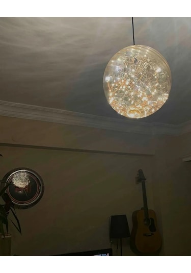 Özel Yapım Peri Led Sarkıt Avize Çok Renkli