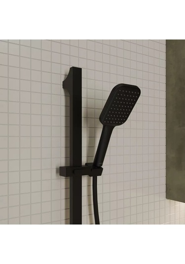 Milardo Duş Başlığı, 1 Mod 201318520 Siyah Mat