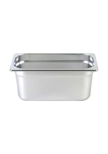 Gastronorm Küvet Paslanmaz Çelik Gn 1/3 - 150 Mm Gümüş