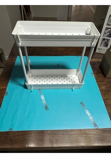 Çok Amaçlı Raf Organizer Beyaz