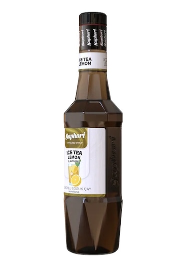Saphori Ice Tea Limon Aromalı Kokteyl Şurubu 700 Ml