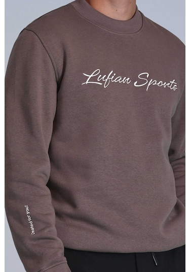 Lufian Erkek Loved Sweatshirt 112030137 Bakır Bakır