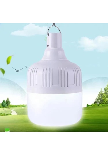 Ximistore9 6 Adet 60w Şarj Edilebilir Acil Led Ampulü - Kamp, Ev İçin Su Geçirmez, 3 Seviye Işık Regülasyonlu Aydınlatma Diğer