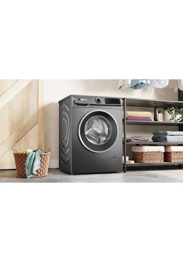 Bosch WGK264ZRTR 11 KG 1400 Devir Çamaşır Makinesi Antrasit