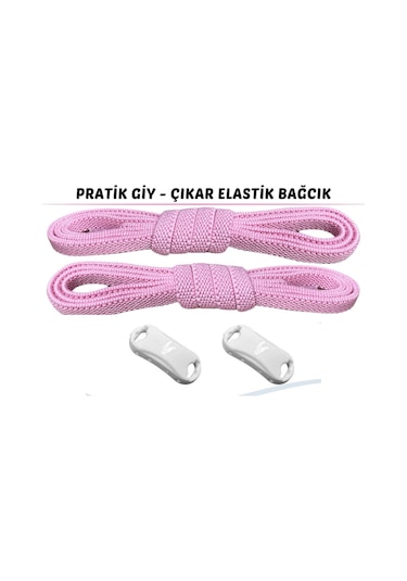 Tak Bırak, Klipsli Elastik, Yeni Nesil Akıllı Bağcık, Pembe