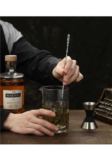 Jialan Paslanmaz Çelik Çift Jigger Kokteyl Bar Ölçüm Fincan
