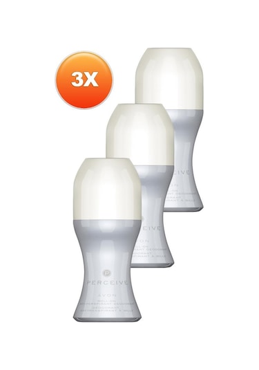 Avon Perceive Kadın Roll-On 3 x 50 ML