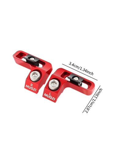 Suntek Bisiklet Fren Seviyesi Vites Adaptörü Hafif Kırmızı