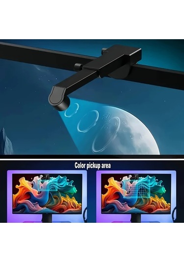 Elmpaly Amıll Rgbıc Led Tv Arka Aydınlatma Şeridi Ar Sensörlü 12 5ft 3 8m Usb Müzik Senkronizasyon