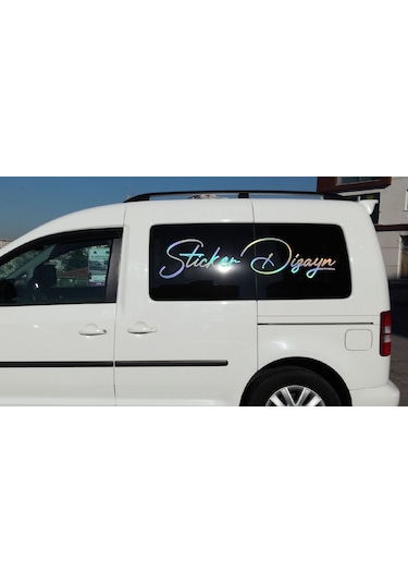 Kişiye Özel Yazı Sticker, Ad Soyad Sticker, İsim Soyisim Sticker, Araba Oto Motosiklet Sticker 02513 20 Cm