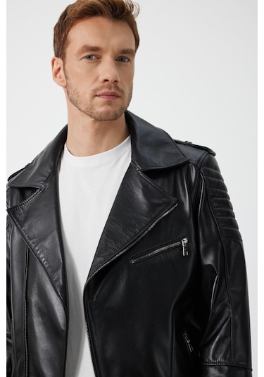 Rob Siyah Deri Mont Siyah