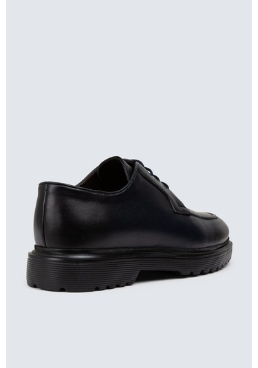 Deery Hakiki Deri Lacivert Günlük Erkek Ayakkabı - 01931mlcve01 Lacivert