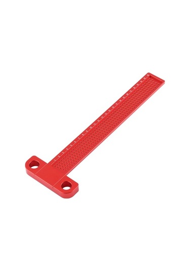 Pazly T160 Ahşap İşleme T Şekilli Delik İşaretleme Cetveli, Pratik Ve Dayanıklı Diğer