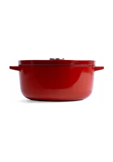 Kitchenaid Cc006060 Döküm Demir Tencere 26 Cm Emrpire Kırmızı