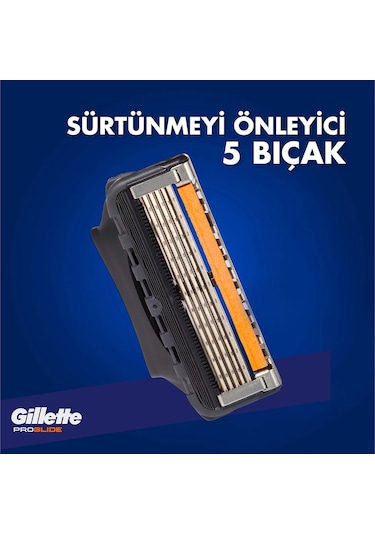 Gillette Fusion ProGlide Yedek Tıraş Bıçağı 4 Adet