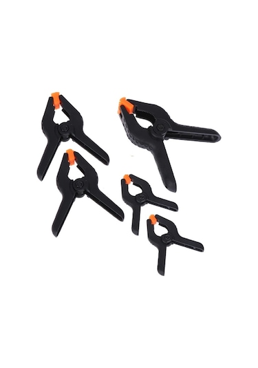 Kıskaç Klips Yaylı Işkence Plastik Kelepçe Güçlü Mafsallı Çeneli