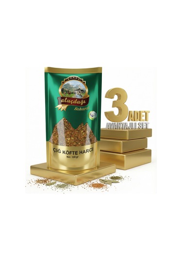 Aluçdağı Çiğ Köfte Harcı 3x100 Gr