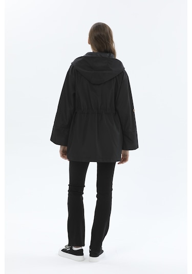 First Company Kadın Trençkot 2424bs112498 Siyah