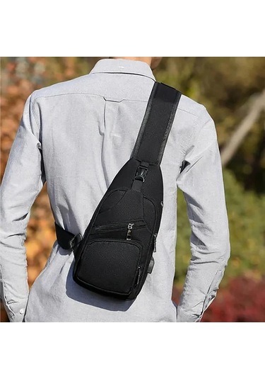 Prosev Jc34 Omuz Çantası Siyah