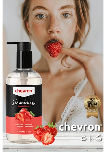Chevron Çilekli Kayganlaştırıcı Jel 250 ML
