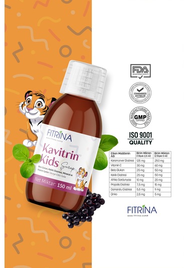 Fıtrina Kavıtrın Kids Şurup 150 Ml