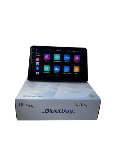 Toyota Corolla 2019-2023 Blueway 4-64 Profesyonel Oem Multimedia 10"