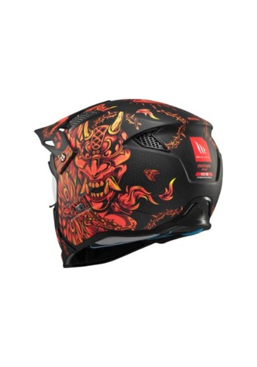 Mt Helmets Streetfighter S Helli Sh B5 Kask Siyah
