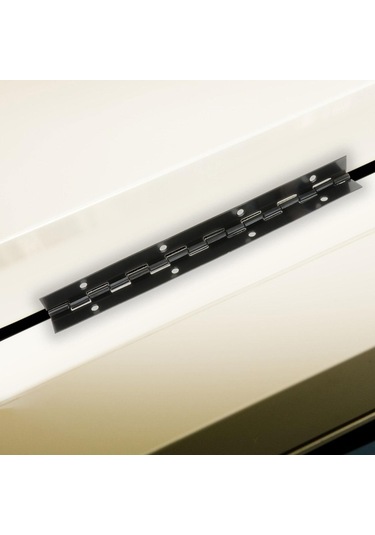 Homyl Mobilya Tekne Ahşap Kutular Için Piyano Menteşe Sabit 200x30x1mm