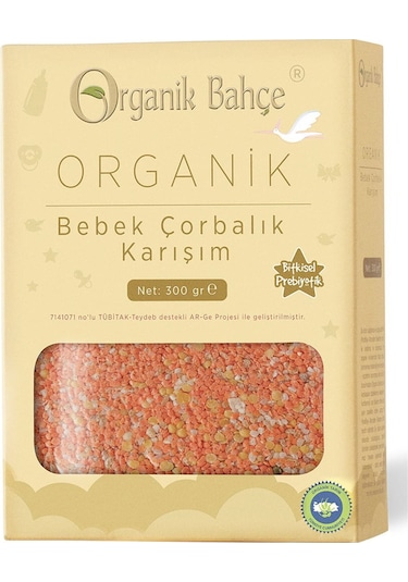 Organik Bahçe Organik Bebek Çorbalık Karışımı 300 G