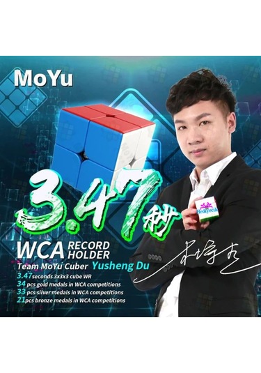 Moyu Meilong 2x2 Zeka Küpü Akıl Küpü Rübik Küp Speed Cube