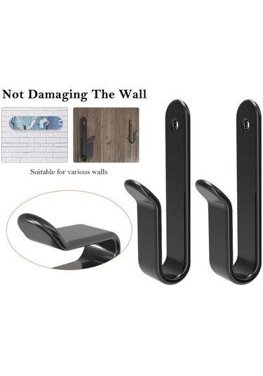 Dolıty Snowboard Raf Ekran Askı Wakeboard Tutucu Taşınabilir Siyah