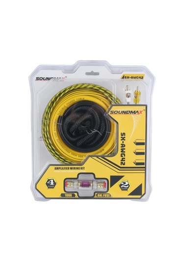 Soundmax Sx-awg42 Anfi Kablo Seti Wire Kit 4ga