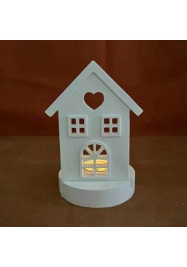 Gildedwill B Süsler Silikon Kalıp Mumluk Tabanı Silikon Kalıp Kendin Yap Çimento Alçı Ev Dekorasyonu Kalıbı Reçine Kalıp