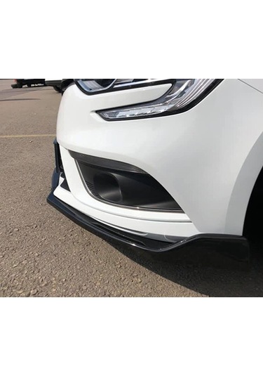 Renault Megane 4 Ön Lip Piona Black 3 Prç 2016 Ön Ek