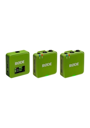 Wireless Go Gen 3 2 Kişilik Kablosuz Yaka Mikrofonu - Green