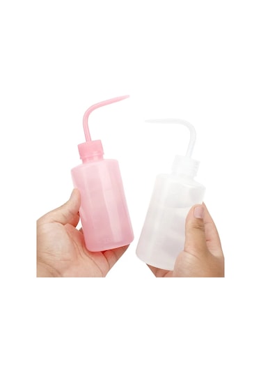 Kirpik Uzatma Temizleme Şişesi Göz Lashes Temiz Fırça Seti Kaş Cilt Bakımı 1 Bottle 1hot Pink