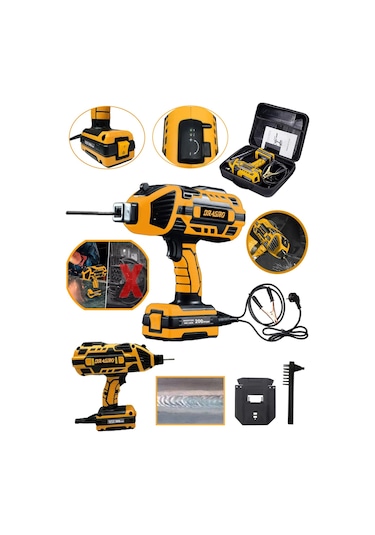 Dragro Drg-300 Alman Mma 300 Amper Yeni Nesil Tabanca Kaynak Makinası Invertör Elektrot Kaynak Makinesi Profesyonel