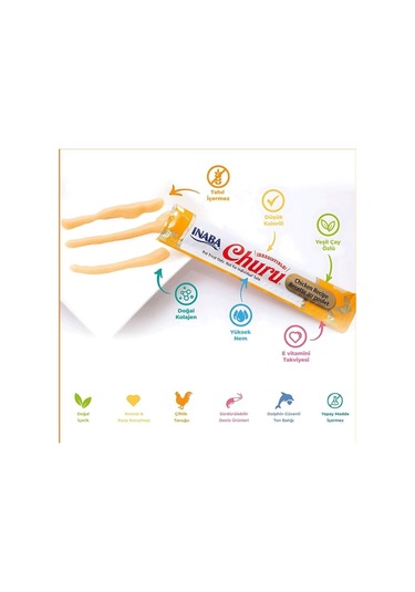 Ciao Churu Cream Tavuklu Kedi Ödül Kreması 4 X 14 Gr
