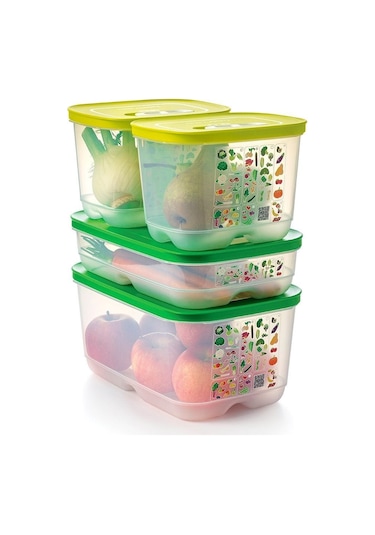 Tupperware Sera Set - 4 Parça Çok Renkli