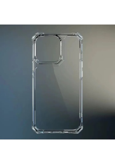 İphone Uyumlu 16 Plus Kılıf Lux Sararmaz Silikon Şeffaf Kapak Şeffaf