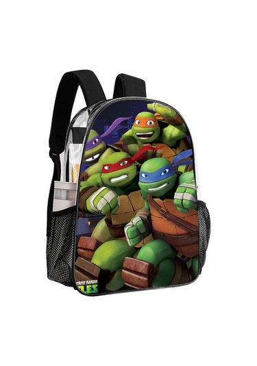 C664 Teenage Mutant Ninja Turtles Sırt Çantası Klasik Şeffaf Yüzme Çantası Şeffaf Pvc Su Geçirmez Okul Sırt Çantası Erkek Kız Çocuklar İçin Nm664 Diğer