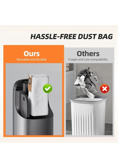 Xiaaokeji Eufy Omni S1 Pro Robot Süpürge İçin 14 Adet Toz Torbası Yedeği