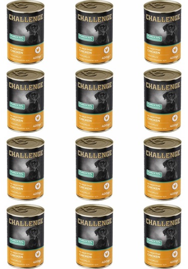 Tavuklu Yetişkin Köpek Konservesi 400 Gr X 12 Adet