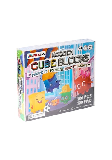 5642 Wooden Cubes Bloc Nessiworld