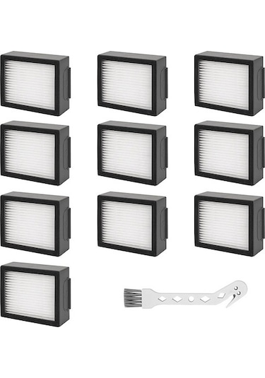 Unimarket İrobot Roomba Combo J7+ 10'lu Yedek Hepa Filtre Seti 1 Adet 1 Adet Süpürge Yedek Parçaları