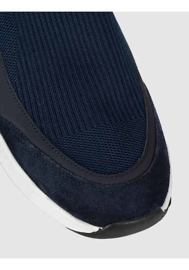 Cabani Lacivert Modern Triko Slip-on Sneaker Siyah - Neon Yeşil Cabani Lacivert Modern Triko Slip-on Sneaker Siyah - Neon Yeşil