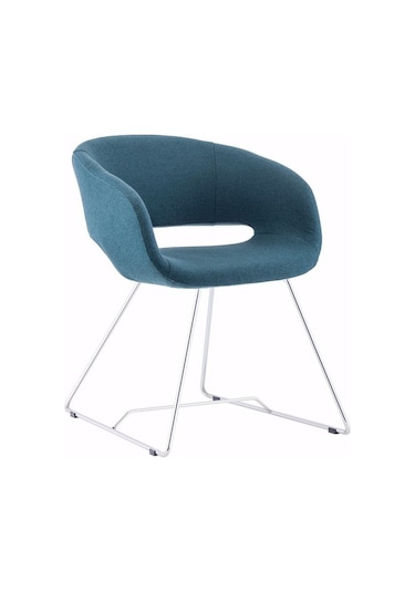 Elegant Bar Sandalyesi Mavi