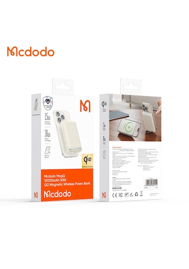 Mcdodo Mc-7810 10.000 Mah 30 W Qi2 Manyetik Powerbank