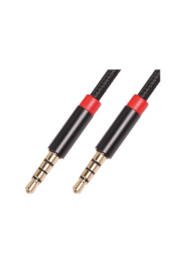 Cbtx İletken Yardımcı Stereo Erkek AUX Kablosu 3.5 MM 1 Metre